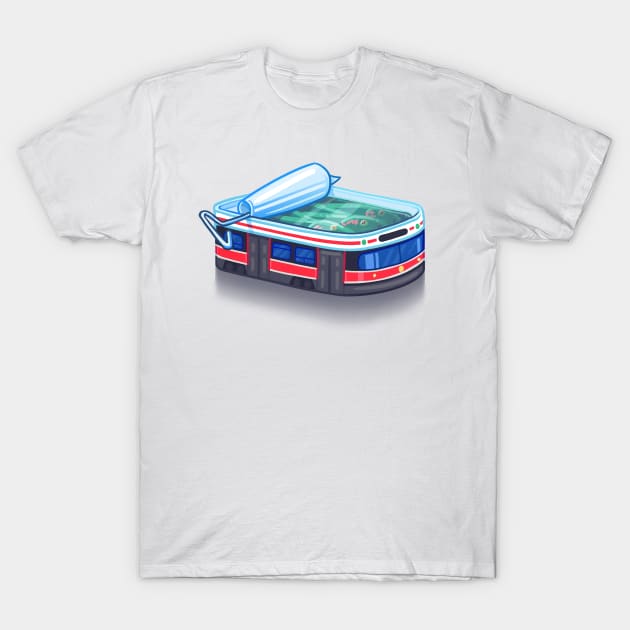 TTC Sardine Car T-Shirt by StevenTwigg